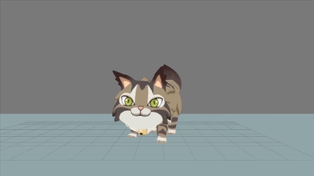 卡通猫_入场