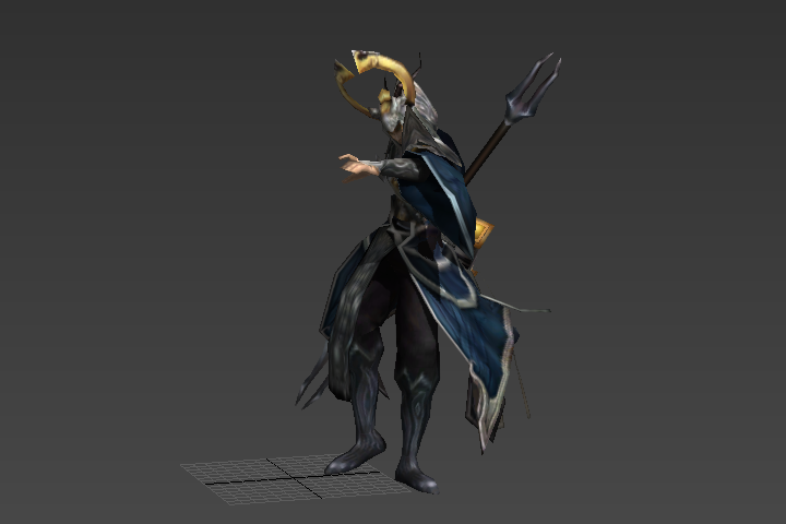 长戟大将_挣扎侧向倒地死亡