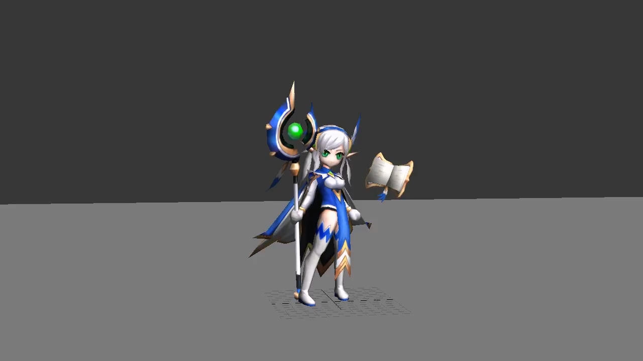 魔法少女_受击死亡